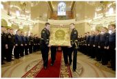 Главная икона Вооруженных сил Российской Федерации принесена в Санкт-Петербург