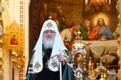 Predica Patriarhului rostită în Duminica a 4-a din Postul Mare după Dumnezeiasca Liturghie săvîrșită în Catedrala „Hristos Mîntuitorul”