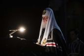 Sanctitatea Sa Patriarhul Chiril a săvîrșit Utrenia cu citirea Canonului cel Mare de pocăință al Sfîntului Cuvios Andrei Criteanul în Catedrala „Hristos Mîntuitorul”