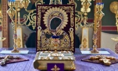 Епископ Бирский Спиридон совершил объезд города Бирска с чтимой иконой «Плач Божией Матери»