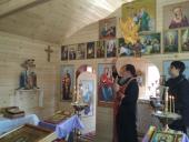 Освящен временный храм Украинской Православной Церкви в селе Кальновцы на Буковине