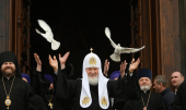 Slujirea Patriarhului de sărbătoarea Bunei Vestiri în Catedrala „Hristos Mîntuitorul”