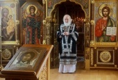 У Велику Середу Святіший Патріарх Кирил звершив останню в цьому році Літургію Передосвячених Дарів