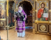 În Sfînta și Marea Joi Sanctitatea Sa Patriarhul Chiril a săvîrșit Dumnezeiasca Liturghie a Sfîntului Ierarh Vasile cel Mare