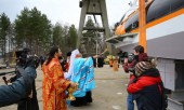 Глава Нижегородской митрополии освятил новое пассажирское судно на подводных крыльях «Валдай 45Р»