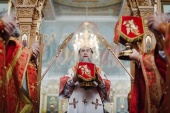 De Paștele Blajinilor mitropolitul de Astana Alexandr a săvârșit Dumnezeiasca Liturghie și pomenirea pascală a celor adormiți la Mănăstirea cu hramurile „Icoana Maicii Domnului de Iveria” și „Cuviosul Serafim de Sarov” din Almaty