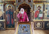 Святіший Патріарх Кирил звершив Божественну літургію в день пам'яті святителя Миколая Чудотворця