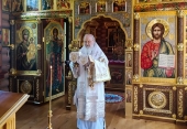 Sanctitatea Sa Patriarhul Chiril a săvârșit Dumnezeiasca Liturghie de sărbătoarea Înălțării Domnului