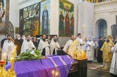 В Жировичском монастыре состоялось отпевание и погребение схиепископа Дятловского Петра