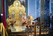Святіший Патріарх Кирил освятив головний храм Збройних сил Російської Федерації