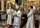 Mitropolitul de Volokolamsk Ilarion a săvârșit prohodul celui mai vârstnic colaborator al Departamentului pentru relațiile externe bisericești G.N. Skobei