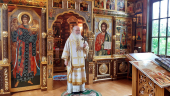 Slujirea Patriarhului în Duminica a 2-a după Cincizecime la schitul „Sfântul Alexandru Nevski”