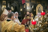 Metropolitan John of Dubna officiates at consecration of Archimandrite Elisée (Germain) as Bishop of Reutov, vicar of the Archdiocese of Western European Parishes of Russian Tradition