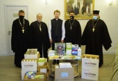 В Волгограде состоялась передача гуманитарного груза Императорского православного палестинского общества