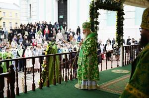 Слово Святейшего Патриарха Кирилла в день памяти преподобного Сергия Радонежского после Литургии в Троице-Сергиевой лавре