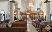 Au început slujbele dumnezeiești regulare în limba slavonă veche la biserica „Înălțarea Domnului” din capitala Iordaniei