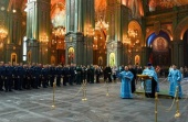 В главном храме Вооруженных сил России прошли праздничные мероприятия по случаю Дня Воздушно-космических сил
