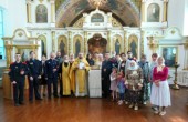 В Богоявленском соборе Смоленска после многолетнего перерыва возобновлены богослужения с участием казаков