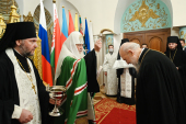 Depunerea jurământului de către noul membru al judecătoriei bisericești a Eparhiei orașului Moscova