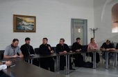 Відбулася робоча зустріч заступника голови Синодального відділу у справах молоді з делегацією Виборзької єпархії