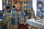 В праздник Минской иконы Божией Матери епископ Вениамин совершил свое первое богослужение по избрании Патриаршим экзархом всея Беларуси