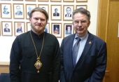 Єпископ Аргентинський Леонід зустрівся з директором латиноамериканського департаменту МЗС Росії