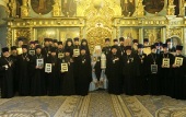 В Новодевичьем женском монастыре г. Москвы состоялось награждение духовенства Московской областной епархии