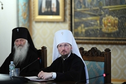 Святіший Патріарх Кирил зустрівся з архієреями Білоруського екзархату