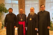 В Нур-Султане состоялась встреча главы Казахстанского митрополичьего округа с послом Ватикана