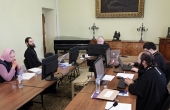 В Издательском Совете прошло очередное заседание рабочей группы по кодификации акафистов