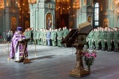 La biserica principală a Forțelor Armate ale Federației Ruse au fost săvârșire slujbe dumnezeiești cu prilejul aniversării a cinci ani de la începutul operațiunii anti-teroriste din Siria
