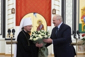Mitropolitul de Minsk Veniamin a sfințit biserica „Sfântul Prooroc Ioan Botezător” din orășelul agricol Shershuny