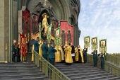 У головному храмі Збройних сил Росії звершено молебень з нагоди 470-річчя створення Сухопутних військ
