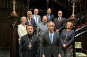 Metropolitan Hilarion of Volokolamsk meets with Ambassadors of Italy, France, Great Britain, Greece, Brazil, Serbia, Bulgaria and Lebanon