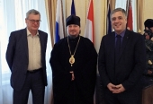 Тимчасовий керуючий Віденсько-Австрійською єпархією зустрівся з послом Австрії в Росії