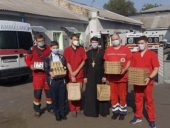 Одесская епархия продолжает поддерживать медицинских работников