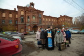 В Покровском храме Томска впервые за 100 лет было совершено богослужение