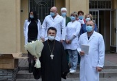 Запорожская епархия передала детскому отделению противотуберкулезного диспансера медицинское оборудование