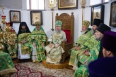 В Алма-Ате молитвенно отметили день обретения мощей преподобного Севастиана Карагандинского