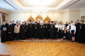Глава Казахстанского митрополичьего округа встретился со студентами Алма-Атинской духовной семинарии