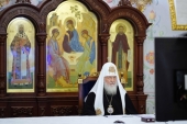Ο Αγιώτατος Πατριάρχης Κύριλλος συμμετείχε στη συζήτηση του Προέδρου της Ρωσίας Β. Πούτιν με τους επικεφαλής των θρησκευτικών κοινοτήτων της Ρωσίας