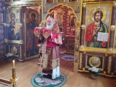 Slujirea Patriarhului în Duminica a 22-a după Cincizecime la schitul „Sfântul Alexandru Nevski”