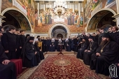Предстоятель Украинской Православной Церкви возглавил торжества по случаю Актового дня Киевских духовных школ