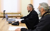 A avut loc consfătuirea online a șefilor departamentelor eparhiale pentru slujirea socială ale Bisericii Ortodoxe din Belarus