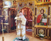 Slujirea Patriarhului în Duminica a 23-a după Cincizecime la schitul „Sfântul Alexandru Nevski”