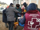 Служба «Милосердие» Смоленской епархии продолжает раздачу горячих обедов