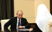A avut loc întâlnirea Președintelui Rusiei Vladimir Putin cu Sanctitatea Sa Patriarhul Chiril