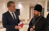 A avut loc întâlnirea președintelui Departamentului pentru relațiile externe bisericești cu ministrul afacerilor externe al Serbiei