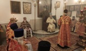 Un ierarh al Bisericii Ortodoxe Georgiene a condus la biserica „Sfântul Mare Mucenic Gheorghe Purtătorul de Biruință” din Moscova solemnitățile cu prilejul sărbătorii „Ghiorgoba”