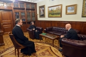 Președintele Departamentului pentru relațiile externe bisericești s-a întâlnit cu nou numitul ambasador al Rusiei în Lituania